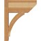 Ekena Millwork Thorton Slat Rough Sawn Outlooker, Western Red Cedar, 8"W x 16"D x 20"H OUT08X16X20THR06RWR - alternate 2